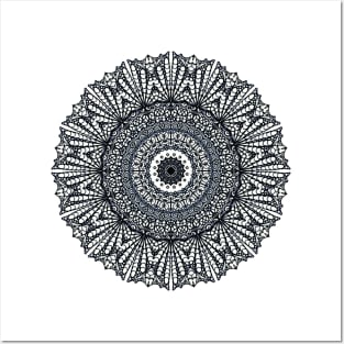 Mandala Mehndi Style G378 Posters and Art